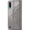 Кожаный чехол-книжка Art Case с визитницей для ZTE Blade A7 2020 – Серый 90663