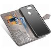 Кожаный чехол-книжка Art Case с визитницей для Oppo A5s / Oppo A12 – Серый 90305