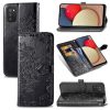 Кожаный чехол-книжка Art Case с визитницей для Samsung Galaxy A02s – Черный 90402