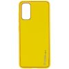 Кожаный чехол Xshield для Samsung Galaxy S20 – Желтый / Yellow