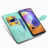 Кожаный чехол-книжка Art Case с визитницей для Samsung Galaxy A32 – Бирюзовый 90375