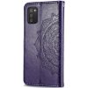 Кожаный чехол-книжка Art Case с визитницей для Samsung Galaxy A02s – Фиолетовый 90406