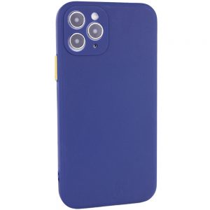 Чехол TPU Square Full Camera для Iphone 11 Pro Max – Синий
