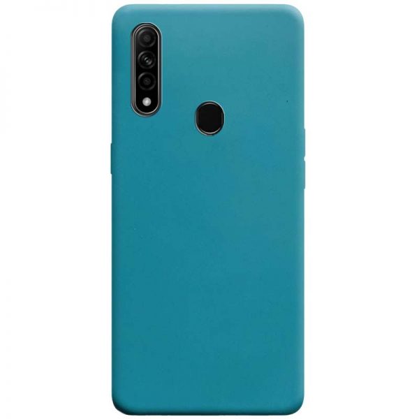 Чохол Matte для Oppo A31 / A8 Синій / Powder Blue