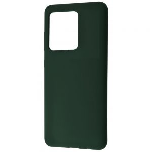 Чехол Silicone Case WAVE Full с микрофиброй для Samsung Galaxy S21 Ultra – Cyprus green