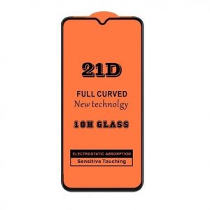 Защитное стекло 21D Full Glue Cover Glass на весь экран для Tecno Spark 4 Lite — Black