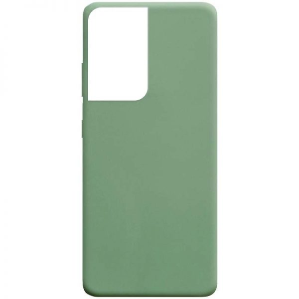 Чохол Matte для Samsung Galaxy S21 Ultra Фісташковий