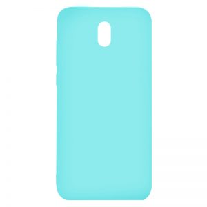 Матовый силиконовый TPU чехол для Xiaomi Redmi 8A – Голубой