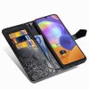Кожаный чехол-книжка Art Case с визитницей для Samsung Galaxy A02 – Черный 90399