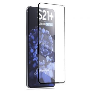 Защитное стекло 3D (5D) Full Glue Armor Glass на весь экран для Samsung Galaxy S21 Plus – Black