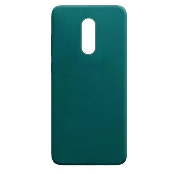 Матовый силиконовый TPU чехол для Xiaomi Redmi Note 4x / Note 4 (Snapdragon) – Зеленый / Forest green