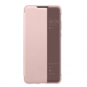 Умный чехол-книжка Smart View Cover для Xiaomi Poco X3 NFC / Poco X3 Pro – Розовый