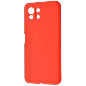 Чехол WAVE Colorful Case с микрофиброй для Xiaomi Mi 11 Lite / 11 Lite 5G NE – Red