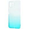 Чехол TPU Gradient Design для Xiaomi Mi 11 Lite / 11 Lite 5G NE – White / turquoise