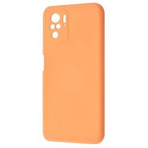 Чехол WAVE Colorful Case с микрофиброй для Xiaomi Redmi Note 10 / Note 10s – Peach