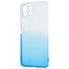 Чехол TPU Gradient Design для Xiaomi Mi 11 Lite / 11 Lite 5G NE – White / blue