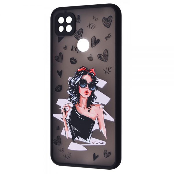 Чохол WAVE Cartoon Case для Xiaomi Redmi 9C / Redmi 10A Little black dress