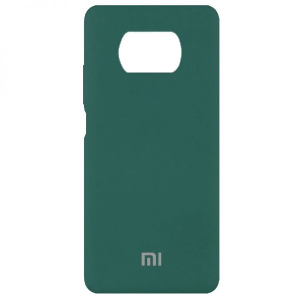 Чохол Silicone Cover для Xiaomi Poco X3 NFC / Poco X3 Pro Зелений / Pine green