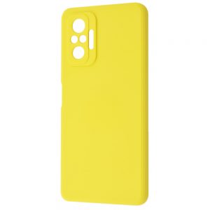 Чехол WAVE Colorful Case с микрофиброй для Xiaomi Redmi Note 10 Pro – Yellow