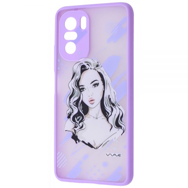 Чехол TPU+PC WAVE Cartoon Case для Xiaomi Poco F3 / Mi 11i / Redmi K40 / K40 Pro – Kiss me