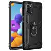 Протиударний чохол Serg Magnet Ring для Xiaomi Poco F3 / Mi 11i / Redmi K40 / K40 Pro Чорний