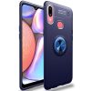 Cиликоновый чехол Deen ColorRing с креплением под магнитный держатель для Samsung Galaxy A10s 2019 (A107) – Синий