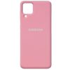 Чохол Silicone Cover для Samsung Galaxy A12 / M12 Рожевий / Pink