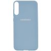 Чохол Silicone Cover для Samsung Galaxy A50/A30s Блакитний / Lilac Blue