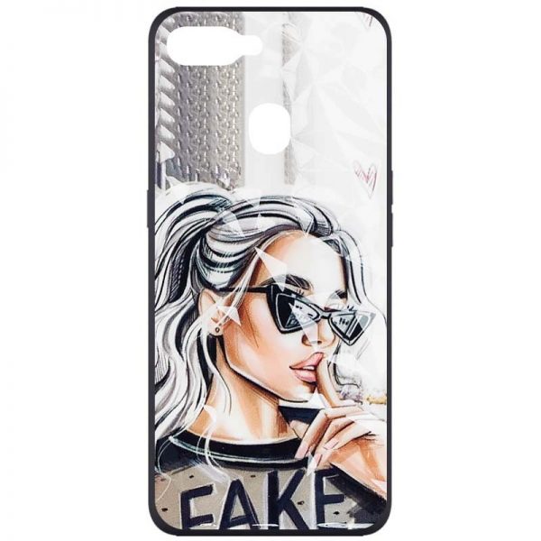 TPU+PC чехол Prisma Ladies для Oppo A5s / Oppo A12 – Fake