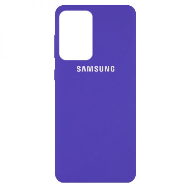 Чохол Silicone Cover для Samsung Galaxy A72 Фіолетовий / Purple