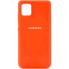 Чохол Silicone Cover для Samsung Galaxy Note 10 Lite Помаранчевий / Neon Orange