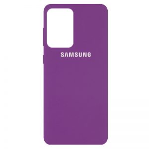 Чохол Silicone Cover для Samsung Galaxy A72 Фіолетовий / Grape