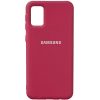 Чохол Silicone Cover для Samsung Galaxy A02s Червоний / Rose Red