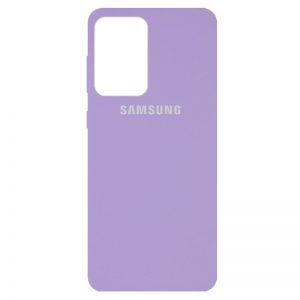 Чохол Silicone Cover для Samsung Galaxy A72 Бузковий / Dasheen