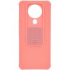 Чехол Camshield TPU со шторкой защищающей камеру для Tecno Spark 6 – Розовый 107306