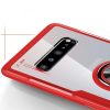 Чехол TPU+PC Deen CrystalRing с креплением под магнитный держатель для Samsung Galaxy S10 Plus (G975) – Красный 95891