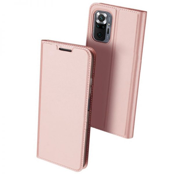 Чохол-книжка Dux Ducis для Xiaomi Redmi Note 10 Pro Rose Gold