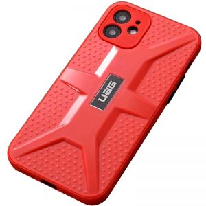 Чехол UAG с защитой камеры для Iphone 12 – Красный