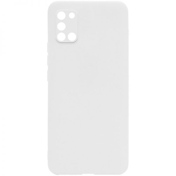 Чохол Matte з захистом камери для Samsung Galaxy A31 Білий / White