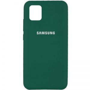 Чохол Silicone Cover для Samsung Galaxy Note 10 Lite Зелений / Pine Needle