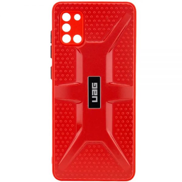Чехол UAG с защитой камеры для Samsung Galaxy A31 – Красный