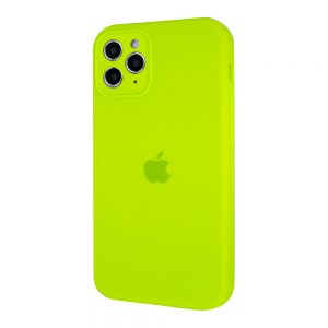 Защитный чехол Silicone Cover 360 Square Full для Iphone 11 Pro – Light Green