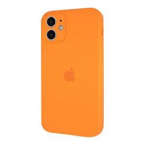 Защитный чехол Silicone Cover 360 Square Full для Iphone 11 – Orange