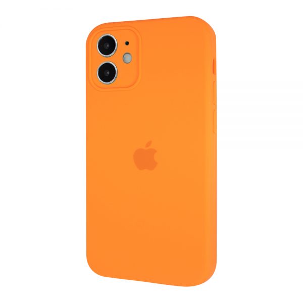 Чохол Silicone Case Square для Iphone 11 Orange