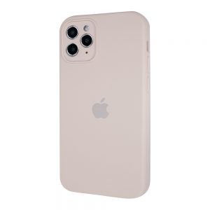 Защитный чехол Silicone Cover 360 Square Full для Iphone 11 Pro Max – Pink Sand