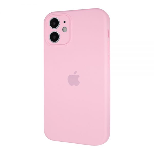 Чохол Silicone Case Square для Iphone 11 Pink