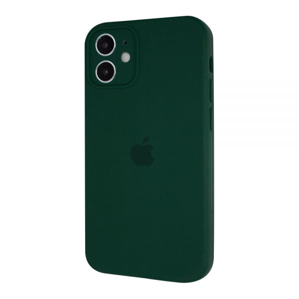 Чохол Silicone Case Square для Iphone 11 Hunter Green