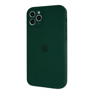 Защитный чехол Silicone Cover 360 Square Full для Iphone 11 Pro – Hunter Green