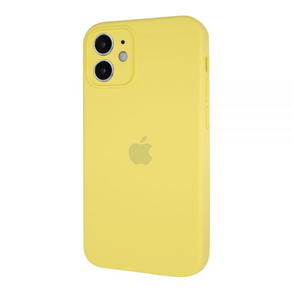 Чохол Silicone Case Square для Iphone 11 Yellow