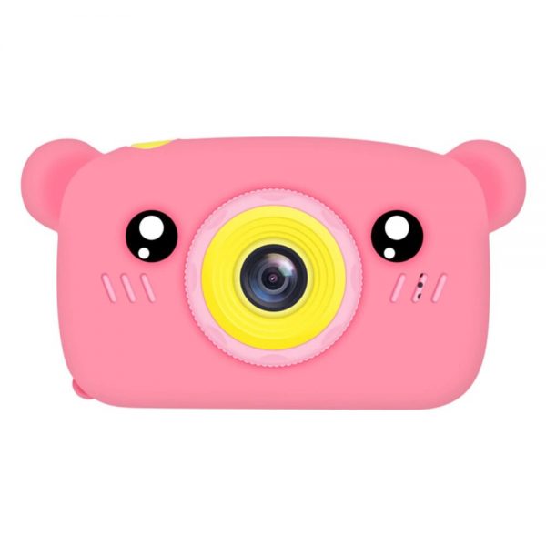 Детский фотоаппарат Baby Photo Camera Bear – Pink